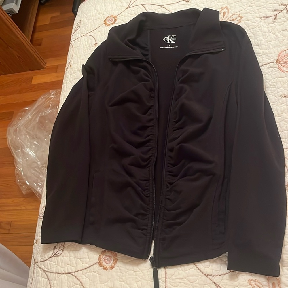 Calvin Klein black lightweight jacket